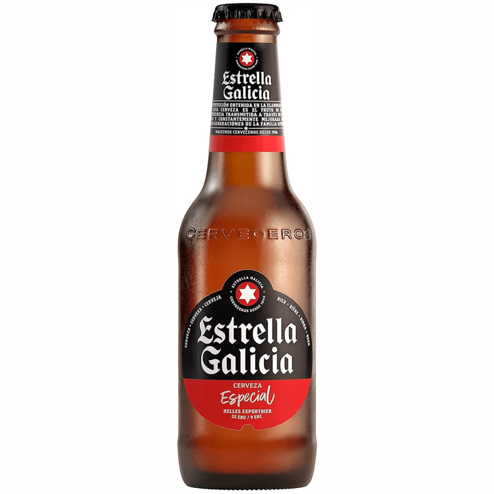 ESTRELLA GALICIA CERVEZA ESPECIAL 330ml COMANDA MINIMA 6 bucati!